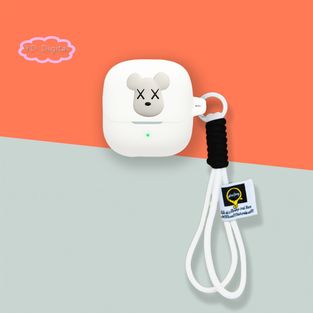 Dành Cho Baseus Bass BS1 NC Vỏ Tai Nghe Hoạt Hình Dễ Thương Vỏ Silicon Bảo Vệ Vỏ Mềm Vỏ Tai Nghe Tay Mềm Chống Sốc Túi Tai Nghe Chống Bụi