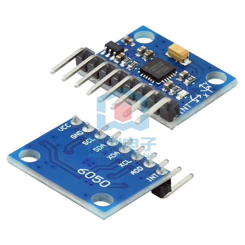 Mô-đun GY-521 MPU-6050 Mô-đun con quay hồi chuyển ba trục Mô-đun 6DOF với sơ đồ nguyên tắc mã