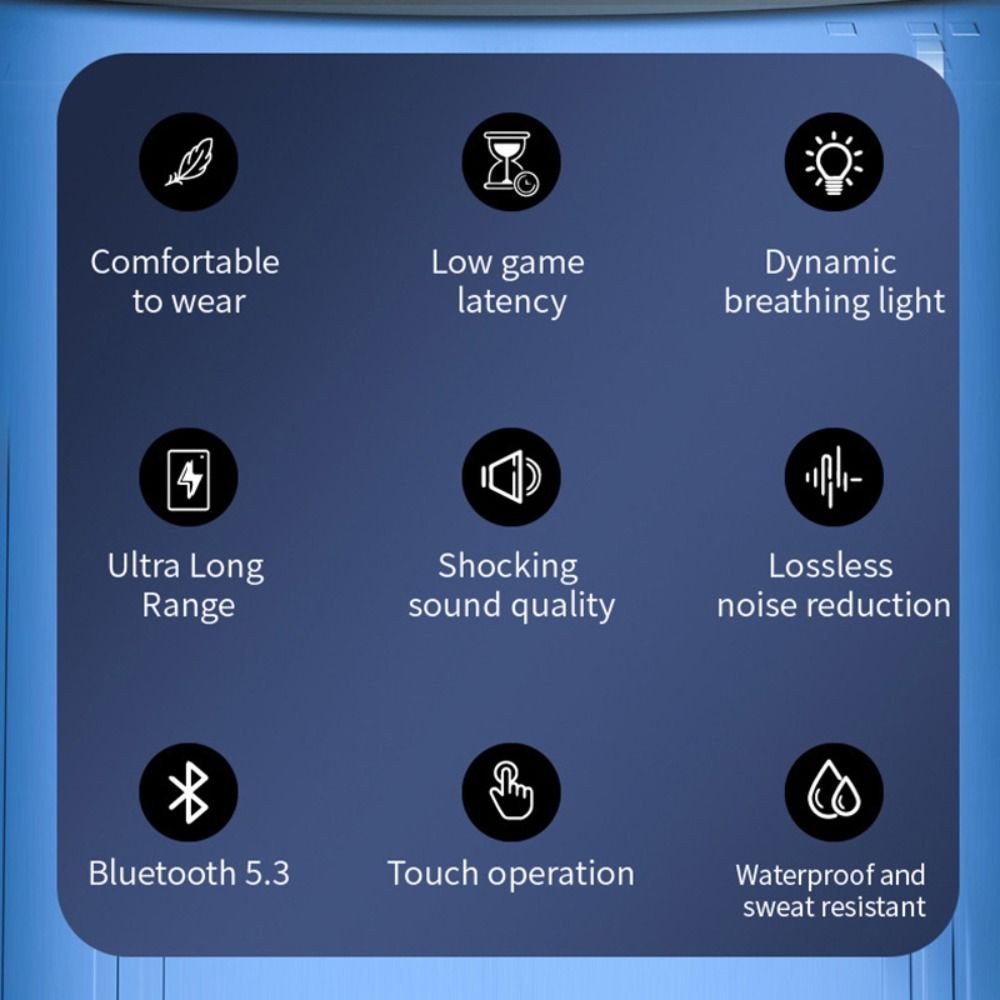 Tai nghe Bluetooth 5.3 kẹp tai MONOSTYLE, tai đơn, pin lâu, âm thanh nổi HiFi không dây