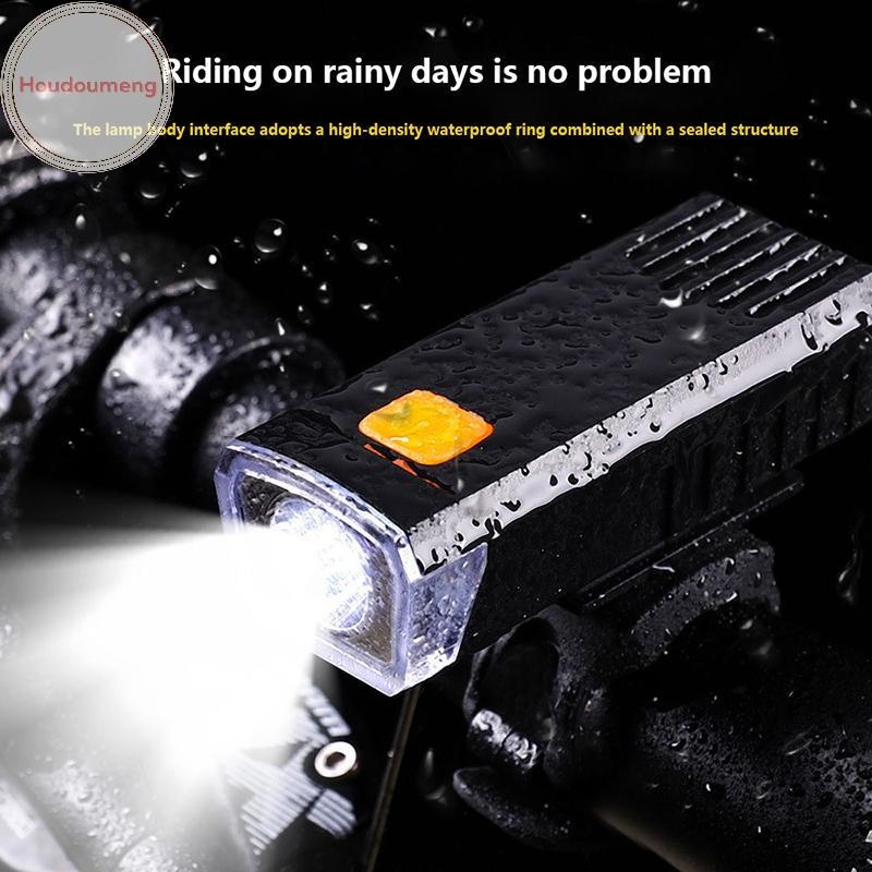 Hodou Đèn Sáng LED Phía Trước USB Sạc Đèn Núi Xe Đạp Đèn Pha Đèn Pin Đi Xe Đạp Xe Tay Ga VN