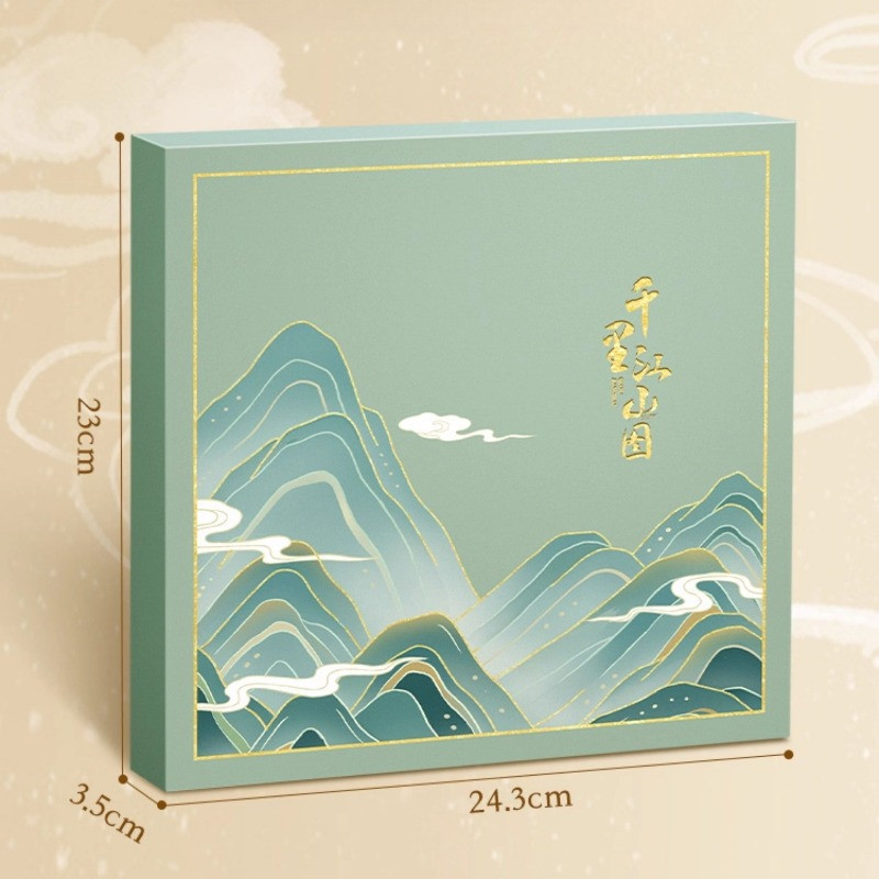 Hộp Quà Tặng Bộ Sổ Tay, Phong Cách Trung Hoa, Hộp quà tặng ý nghĩa, Phù Hợp để Tặng Giáo Viên, đồng Nghiệp