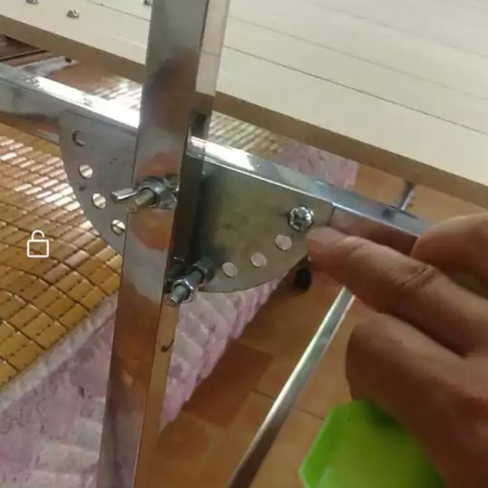 🌟Ống Vuông Cross Stitch Khung Nâng Cấp Dày Nửa Mặt Trăng Hình Giới Hạn Một Cặp Khung Thêu Điều MJGN