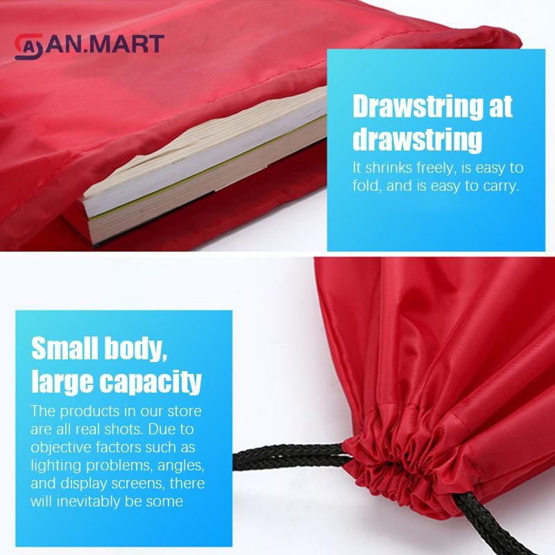 Bigdealssuper Dây Rút Ngoài Trời Túi Tập Gym Nam Nữ Dây Túi Bơi Quần Áo Giày Bảo Quản Chống Thấm Nước Bao Bì Túi Unisex Thể Dục Ba Lô Siêu