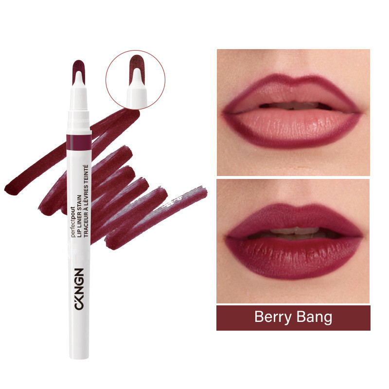 YW Sản phẩm Hot Lip Liner Chống thấm nước lâu dài Phác thảo hai trong một Lip Plump Lip Color