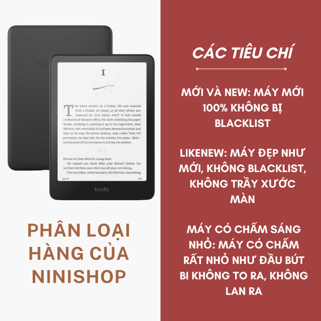 Máy đọc sách kindle paperwhite 5 NEW  tặng bao da gồm 2 phiên bản 8gb và 32gb | BigBuy360 - bigbuy360.vn