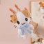 PS1 Sanrio MASYUMARO Khăn quàng cổ dễ thương búp bê nhồi bông đồ chơi Quà tặng sinh nhật bất ngờ cho trẻ em SP1