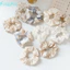 FUJIOU 10 Chiếc Dây Buộc Tóc Ruột Lớn, Họa Tiết Kẻ Sọc Tóc Dễ Thương, Dây Buộc Tóc Co Giãn Thời Trang Ngọt Ngào Dây Buộc Tóc Hàn Quốc Phong Cách Collegiate