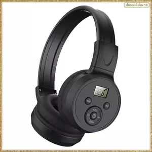 Tai nghe vô tuyến FM không dây di động, Bộ thu tai nghe vô tuyến FM có thể sạc lại để họp, công việc hàng ngày, đi bộ đường dài, chạy bộ