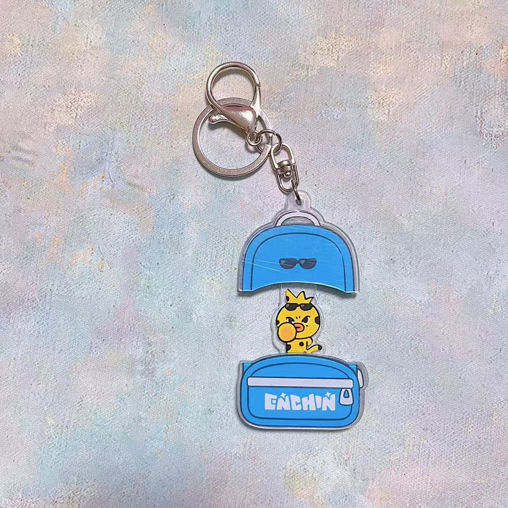 Móc khóa móc khóa Acrylic thần tượng kpop Enhypen ENCHIN (Có thể co giãn)