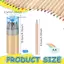 {AKIN} 16 Pa Mini Vẽ Bút Chì Màu Có Mài 12 Colrs Mini Vẽ Bút Chì Bộ 3.3 Inch Ngắn Màu Mỡ Bút Chì Trong Tube Co {a}