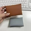 Ví đựng thẻ AWNGD, Ví đựng tiền xu Mini bằng da PU in hình lòng bàn tay, Túi đựng tiền xu nhỏ đa chức năng có thể gập lại thời trang Unisex