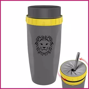 Cốc Nước Xoắn 300 ML Twizz Đóng Cốc Có Ống Hút Chống Rò Rỉ Cốc Cà Phê Nhiệt Du Lịch Cho Học Sinh shopidaevn