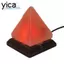 Đèn Muối YICA, Đèn Đá Muối Pha Lê Thay Đổi 7 Màu Kim Tự Tháp, Đèn Đổi Màu Đế Gỗ Bằng USB Khắc Tay Độc Đáo