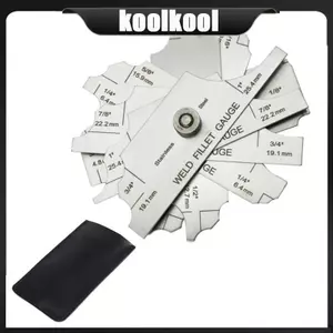 Bộ hàn phi lê toàn diện Kool Gage Thích hợp để đo sản xuất kiểm tra hàn chính xác theo hệ mét Inc