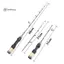 < WHPHous-t > 60cm 2 Đầu Cần Câu Cá Băng Mùa Đông Câu Chuyện Cực Carbon Cực Băng Cần Câu Cá Đẹp