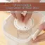 Bộ lọc sữa chua HL Máy làm sữa chua Hy Lạp tự chế có nắp Công cụ tách Whey Bộ lọc thép không gỉ Lưới mịn Công cụ tách Whey LMWU