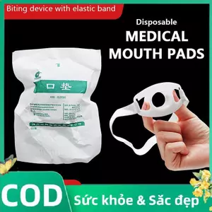 Trong kho dùng một lần gastroscope Miệng Pad Miệng Stopper cắn khối cá tuyết đóng gói riêng