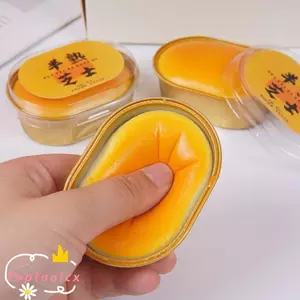 TOPTOOLCX Đồ Chơi Squishy, Thần Tài Cảm Giác Giảm Căng Thẳng Mô Phỏng Bánh Mì Phô Mai, Di Động Nhẹ Mềm Mại Phục Hồi Bóp Đồ Chơi Quà Tặng