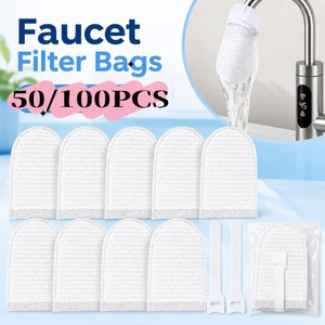 Bộ lọc vòi 50 / 100 tờ Vỏ lọc vòi chậu rửa để giặt hàng ngày Rửa rau và sử dụng tại nhà