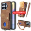 Dành Cho Xiaomi 17T Pro 17TPro 2026 Ốp lưng Da Retro Khe Lật Thẻ Chèn Vỏ Xiaomi17TPro Xiaomi17T Ví Chống Sốc Giá Đỡ Mềm Dây Đứng Từ Tính Ốp Lưng