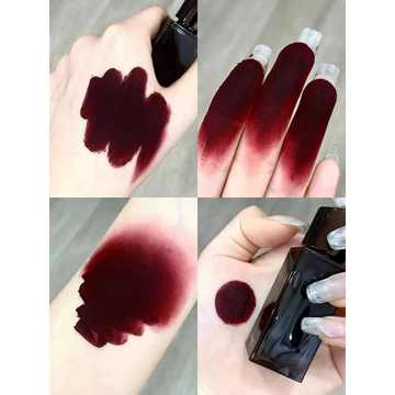 Son Môi 829 Anh Đào Ác Nữ Màu Châu Âu Mỹ Mờ Plasma Đỏ Đậm Đỏ Nâu 826 Enzyme Son Môi