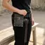 Jfory Steampunk Túi thắt lưng Họa tiết dập nổi Túi thắt lưng có thể điều chỉnh Phụ kiện thời trang Retro