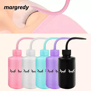Chai nước MARGREDY, Dụng cụ tưới nước Chai nước bằng nhựa 250ml, Bền không tràn Bóp giặt an toàn Chai đo phòng thí nghiệm cho hình xăm mở rộng lông mi
