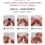 Móng tay giả 47SX thiết kế handmade, phủ gel quang trị liệu, họa tiết trái tim hồng, dán chắc chắn, làm trắng móng tự nhiên