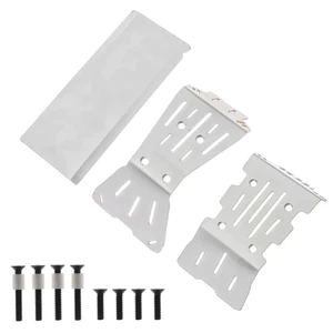 1 Bộ Tấm Trượt Inox Khung Xe Giáp Bảo Vệ Cho ARRMA 1 / 10 GORGON Monster Truck 2WD Kim Loại Nâng Cấp Một Phần