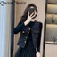 Phụ Nữ Mùa Xuân Thu Chắc Chắn Áo Vest Đen Nữ Cổ Điển Không Tay Áo Vest