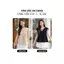 Áo sơ mi nữ CARDINA chất liệu linen tay cánh tiên phối viền 6AKC35