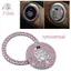 Nút khởi động Công tắc Bling Động cơ ô tô Đánh lửa Kim loại Chrome