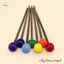 Chày luân xa Nepal đánh gong và chuông loại len 50 cm x 4.5 cm - CXNP467