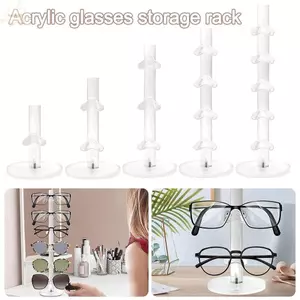 Giá đỡ kính mắt AWNGD, Giá trưng bày kính râm trong suốt nhiều lớp, Dụng cụ sắp xếp khung kính mắt Acrylic