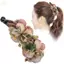 Kẹp Chuối AWNGD, Kẹp Xoắn Hoa Hồng Thanh Lịch Phong Cách Retro, Kẹp Tóc Hoa Handmade Chống Trơn Trượt Cho Nữ
