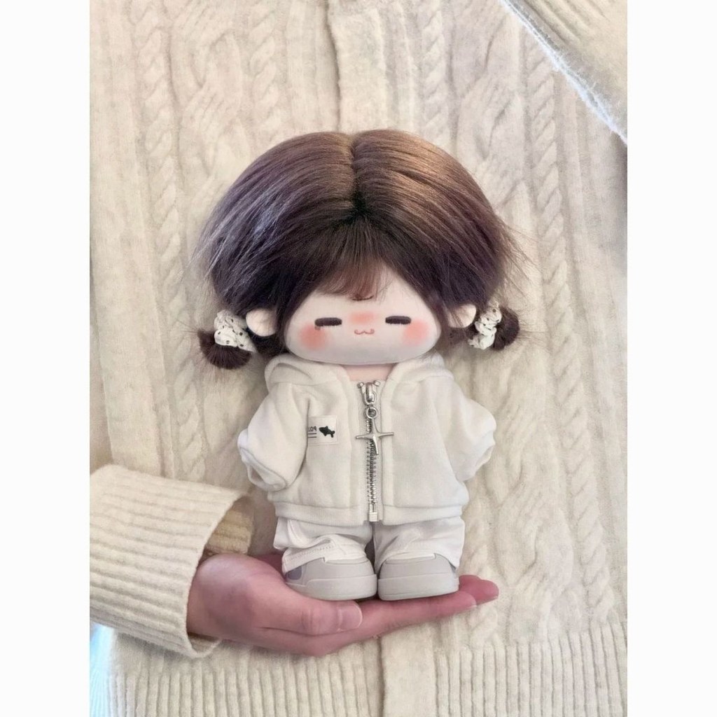 Bộ quần áo trẻ em 20cm Ichiban Quần áo búp bê Cotton không thuộc tính Mũ tai mèo dễ thương Thời trang Mặc tinh tế