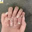 < YEI > 24 Chiếc Nơ Tình Yêu Pháp Bấm Móng Tay Thiết Kế Dễ Thương Và Đa Năng Móng Tay Giả Dành Cho Nữ Bé Gái Có Thể Tháo Rời Đeo Nghệ Thuật Mới