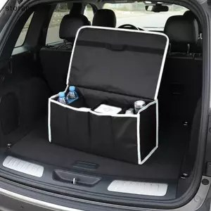 Hộp đựng cốp xe cỡ lớn Hộp đựng nỉ mềm Thiết kế chống trượt cho SUV Family Road Trip Utility Nice
