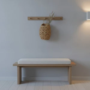 Giỏ đựng đồ treo tường Giỏ đựng đồ treo tiết kiệm không gian có vòng tay cầm Boho Handmade cho nhà bếp, lối vào