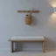Giỏ đựng đồ treo tường Giỏ đựng đồ treo tiết kiệm không gian có vòng tay cầm Boho Handmade cho nhà bếp, lối vào