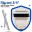 Nắp ngăn kéo bằng thép không gỉ bảo vệ viền tủ Thiết kế trượt Thiết kế chống trượt phù hợp với không gỉ dày hoặc ít chải 3 / 4 ", 23 inch 17 inch