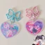 Anime Trò Chơi NEEDY GIRL OVERDOSE Mưa Ame KAnge Cosplay Móc Khóa Acrylic Trái Tim Móc Khóa Mặt Dây Chuyền Cặp Đôi Túi Phụ Kiện Chìa Khóa