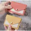 # HB # Ví ngắn nữ màu kẹo có ngăn đựng thẻ thiết kế mỏng chất lượng cao để sử dụng thực tế.
