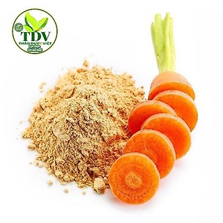 Bột Cà rốt nguyên chất làm bánh, làm gia vị - Hàng công ty Thảo Dược Việt
