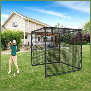 Softball Hitting Net Thực hành bóng đá ngoài trời Lưới rào cản bóng rổ dành cho người mới bắt đầu Vận động viên chuyên nghiệp kouvn