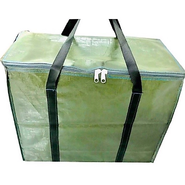 [SIÊU DÀY- Size PHÙ HỢP ĐI MÁY BAY] Túi bạt đựng đồ màu xanh rêu-số 2