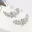 Bluelover 1 Chiếc Giày Nữ Hoa Bule DIY Kim Cương Giả Kẹp Giày Có Thể Tháo Rời Giày Cưới Cao Gót Phụ Kiện Giày Sáng Bóng Đồ Trang Trí Mới