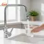 Thiết bị mở rộng vòi er xoay 360 độ Bộ lọc vòi có thể điều chỉnh Tiết kiệm nước Phòng tắm Dụng cụ rửa bồn rửa nhà bếp [VN]