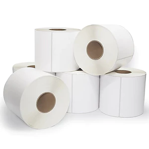 Giấy In Mã Vạch Khổ 40x25 4x20 Tem Trà Sữa Tem Phụ 40*20 Decal nhiệt 40*25 giấy nhiệt
