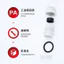 Jubing Sản Xuất Tại Đức PG Cáp Chống Thấm Nước Cố Định Khớp Niêm Phong Kết Nối Gran Head Nhựa Polypropylene Gran Head YPJL